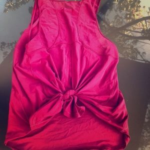 Lululemon tie back tank